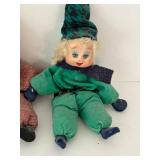 Vintage Christmas Elf Dolls (Lot of 2)
