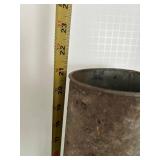 Vintage Galvanized Watering Can Group With Tall vase & Funnel