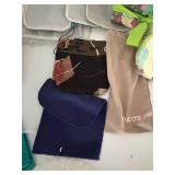 Decorative Pouches, Folding Fans & Tabletop Decor Mixed Lot