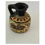 Ceramic Decor Mixed Lot  Egyptian Plate, Sake