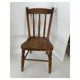 Mixed Childs Size Wooden Chair, Framed Print & 3 Cup/Saucer Sets