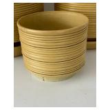 Rubbermaid 3236 Ribbed Planters (Lot of 3)