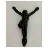 Catholic Religious Crucifixes, Rosaries & Figurines Mixed Lot including a sterling silver charm & Alpalca Silver Rosaries