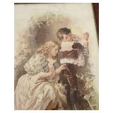 Antique A Friend in Need by Frederick Morgan Framed Print