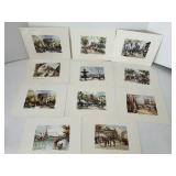 Paris Watercolor Print Set