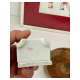Mixed Kitchen Decor and Container Lot With Droste