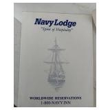 Navy Lodge Memorabilia & Glenn Miller Record Mixed Lot