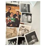 RARE The Four Lads Vintage Memorabilia Mixed Lot with Signatures