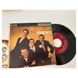 RARE The Four Lads Vintage Memorabilia Mixed Lot with Signatures
