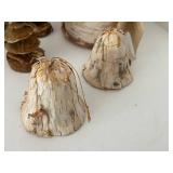 Signed Wildlife Art & Birch Bark Holiday Decor Mixed Lot