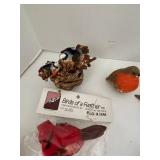 Large lot of BIRD collection Items Including Birds of a Feather, Pacific Rim &Bird Ornament Mixed Lot