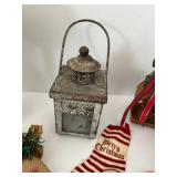 Large Christmas Ornament Lot  Including House of Hatten Primitive Christmas Ornament Assortment