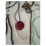Mixed Costume Jewelry Necklace Lot