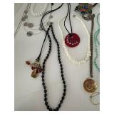 Mixed Costume Jewelry Necklace Lot
