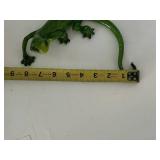 Large Green Ceramic Gecko Figurine