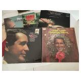 Perry Como Vinyl Record Collection & Rare Cover Photo