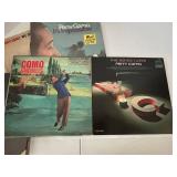 Perry Como Vinyl Record Collection & Rare Cover Photo
