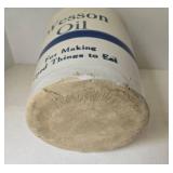 Vintage Wesson Oil Stoneware Crock