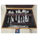 Vintage Amefa Apeldoorn Stainless Flatware - 96 Pieces