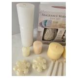 Candle Warmers Fragrance Warmer Gift Set & Assorted Candles Mixed Lot