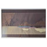 Signed Mixed Media Framed Art 15/344
