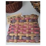 Vintage Woven Basket Mixed Lot (Lot of 5)