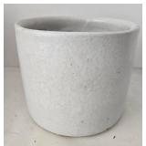Mixed Lot: Monet Print, Woven Basket & Stoneware Crock