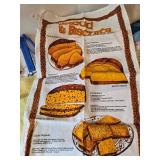 Vintage Kitchen Linens Tablecloths, Aprons & Towels Mixed Lot