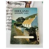 Irish Blessings Memorabilia Mixed Lot Including a Green Thomas V.I. Swiss Wristwatch