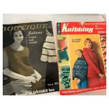 Vintage Knitting Magazine & Needle Lot Mixed Lot