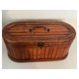 Peacemaker Mug, Rattan Storage Box & Folk Art Mixed Lot