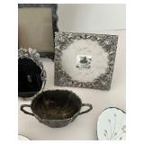 Decorative Picture Frames, Mirror Heart Hook, Glass Bowls & More