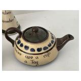 Longpark Torquay Motto Ware Pottery Set (Lot of 7)
