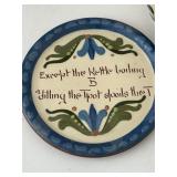 Longpark Torquay Motto Ware Pottery Set (Lot of 7)