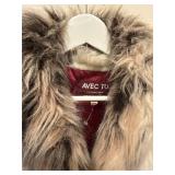 Vintage Avec Tu Mod Shaggy Fur Coat
