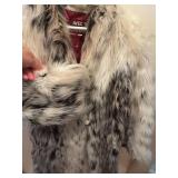 Vintage Avec Tu Mod Shaggy Fur Coat