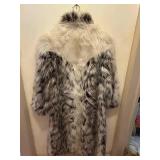 Vintage Avec Tu Mod Shaggy Fur Coat