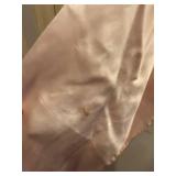 Vintage Sun Bros & Co Pink Silk Kimono Tang Pajama Set