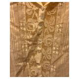 Vintage 1930s Gibson Girl Lace Blouse by Cloquet Size 36