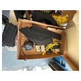 TYCO Large Racing Lot (2) Super Over & Under & (1) Super Sound Plus Extras