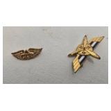Vintage Aviation Pilot Wings & Airline Pins Mixed Lot