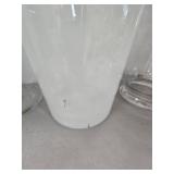 8 Glass Cylinder Vase Set - Use for Event Centerpieces