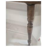 Vintage Cornwall Wood Cribbage Board Game Table Bench