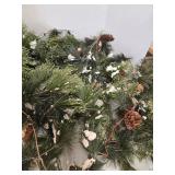 Woolrich Lantern Lamp & Christmas Garland Mixed Lot