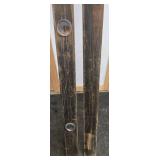Vintage Northland Wooden Skis Pair