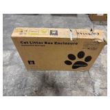 Hzuaneri Cat Litter Box Enclosure CB85414X