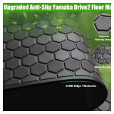 Yamaha Drive2 Golf Cart Floor Mat, 8mm Rubber