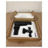 Adjustable Trailer Hitch: 8" Drop, Ball