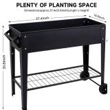 LEETOLLA Elevate 32" Raised Garden Bed