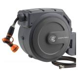 Giraffe Retractable Garden Hose Reel, 130 ft